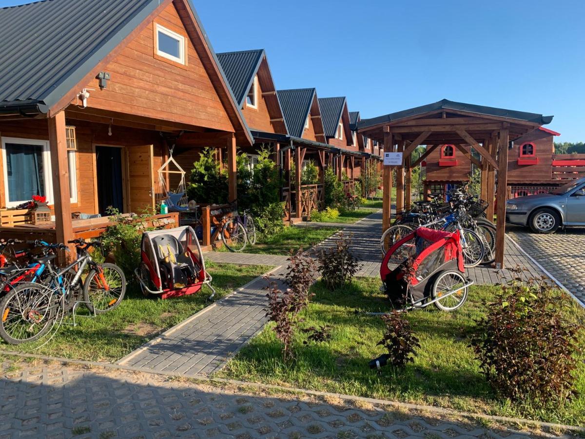 Pod Debami Wicie- Domki Drewniane Nad Morzem Wicie (West Pomeranian) Exterior foto