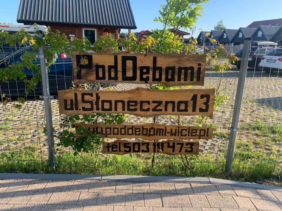 Pod Debami Wicie- Domki Drewniane Nad Morzem Wicie (West Pomeranian) Exterior foto