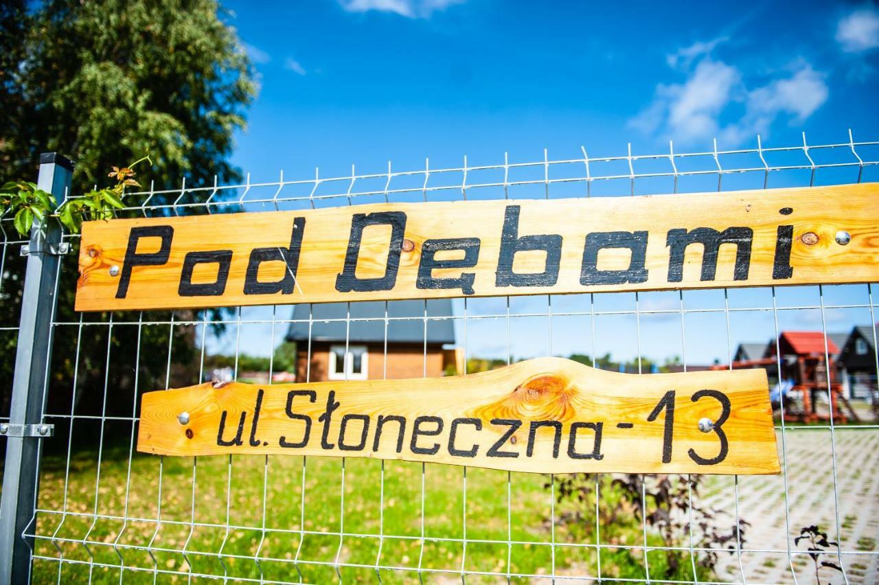 Pod Debami Wicie- Domki Drewniane Nad Morzem Wicie (West Pomeranian) Exterior foto
